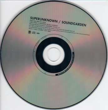 CD Soundgarden: Superunknown = スーパーアンノウン LTD