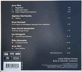 SACD South Dakota Chorale: Sacred Songs Of Life & Love
