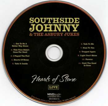 CD Southside Johnny & The Asbury Jukes: Hearts Of Stone LIVE