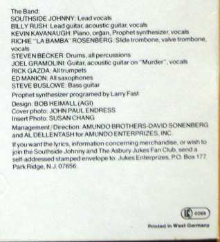 LP Southside Johnny & The Asbury Jukes: Love Is A Sacrifice