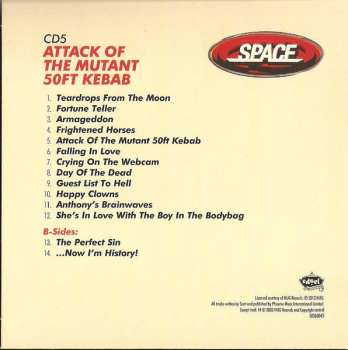 6CD/Doos Space: The Anthology... Five Studio Albums B-Sides And Rarities 