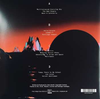2LP Space Dimension Controller: Orange Melamine
