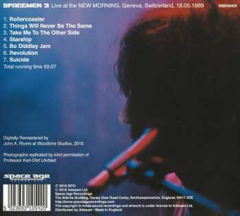 CD Spacemen 3: Live At The New Morning, Geneva, Switzerland, 18.05.1989