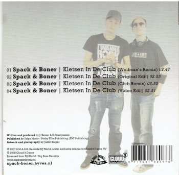 CD Spack: Kletsen In De Club