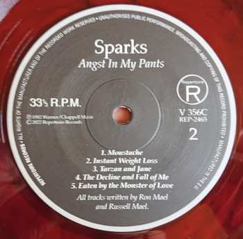 LP Sparks: Angst In My Pants CLR