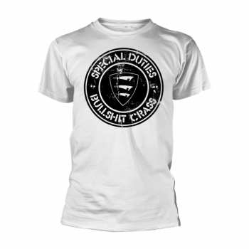 Merch Special Duties: T-shirt Bullshit Crass (white)