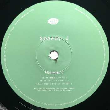 2LP Speedy J: Ginger