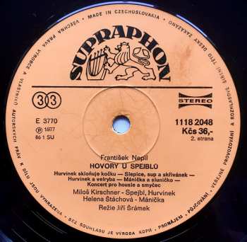 LP Spejbl & Hurvínek: Hovory U Spejblů