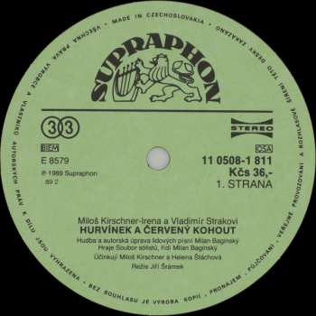 LP Spejbl & Hurvínek: Hurvínek A Červený Kohout