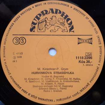 LP Spejbl & Hurvínek: Hurvínkova Strašidýlka