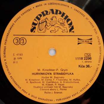 LP Spejbl & Hurvínek: Hurvínkova Strašidýlka