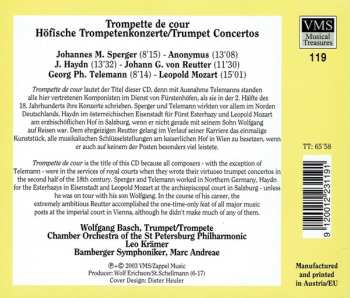 CD Joseph Haydn: Trompette De Cour = Trompeten Konzerte = Trumpet Concertos