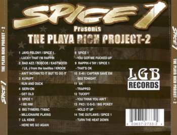 CD Spice 1: Presents - The Playa Rich Project 2