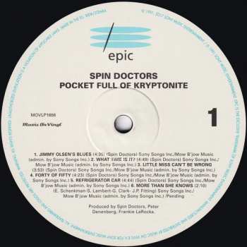 LP Spin Doctors: Pocket Full Of Kryptonite