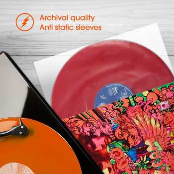 Audiotechnica Spincare Audiophile 12 Inch Inner Vinyl Record Sleeves - 100 Ks