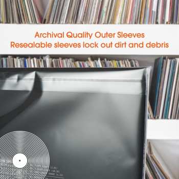 Audiotechnica Spincare Clarity 12 Inch Gatefold Resealable Outer Record Sleeves