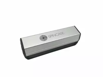 Spincare-Profesionální kartáč z uhlíkových vláken a sametová podložka na čištění desek