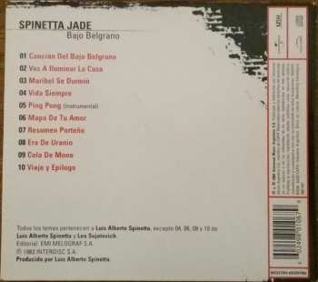 CD Spinetta Jade: Bajo Belgrano DIGI