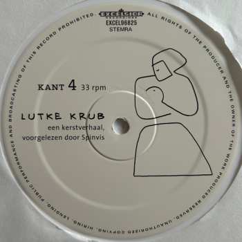 2LP Spinvis: Lutke Krub En Zeven Kerstliedjes