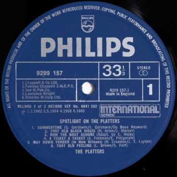 2LP The Platters: Spotlight On The Platters (2xLP)