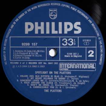 2LP The Platters: Spotlight On The Platters (2xLP)