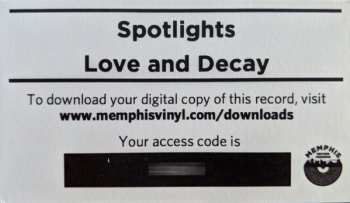 2LP Spotlights: Love & Decay CLR