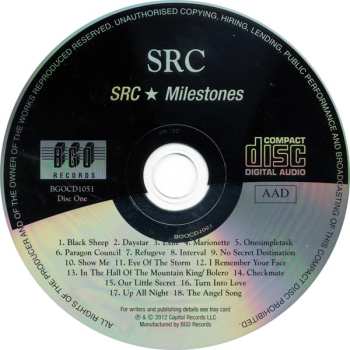 2CD SRC: SRC / Milestones / Traveler's Tale