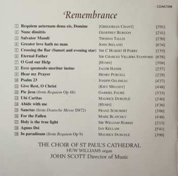 CD St. Paul's Cathedral Choir: Remembrance