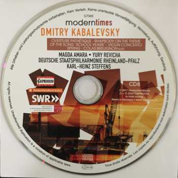 10CD/DVD/Doos Staatsphilharmonie Rheinland-Pfalz: Modern Times Edition
