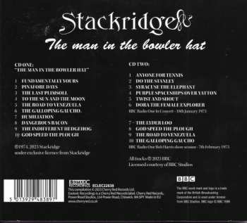 2CD Stackridge: The Man In The Bowler Hat DLX