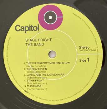 LP/2CD/SP/Doos/Blu-ray The Band: Stage Fright DLX