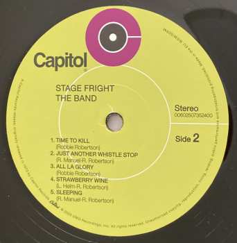LP/2CD/SP/Doos/Blu-ray The Band: Stage Fright DLX