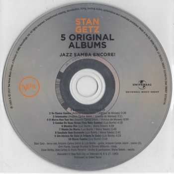 5CD/Doos Stan Getz: 5 Original Albums, Vol. 2
