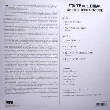 LP Stan Getz: At The Opera House