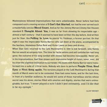 CD Stan Getz: Café Montmartre