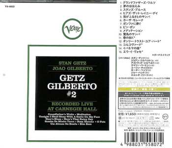 CD João Gilberto: Getz / Gilberto #2