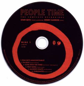 7CD/Doos Stan Getz: People Time (The Complete Recordings)