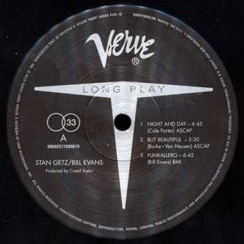 LP Stan Getz: Stan Getz & Bill Evans