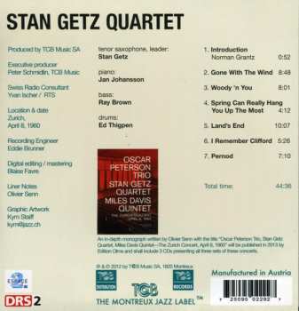CD Stan Getz Quartet: Stan Getz Quartet