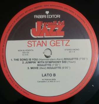LP Stan Getz: Stan Getz