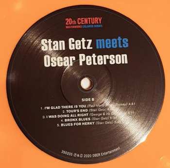 LP Stan Getz: Stan Getz Meets Oscar Peterson LTD | CLR