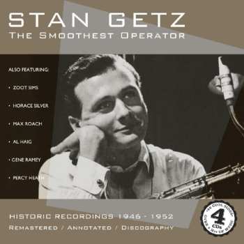4CD Stan Getz: The Smoothest Operator: Historic Recordings 1946-1952