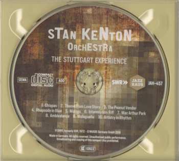 CD Stan Kenton And His Orchestra: The Stuttgart Experience