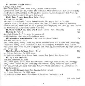 4CD/Doos Stan Kenton: Swing House