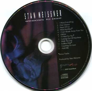 CD Stan Meissner: Windows To Light