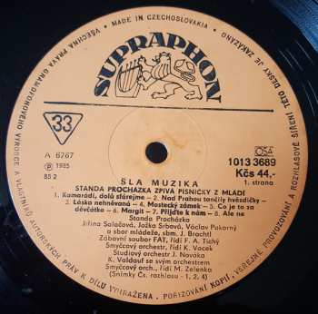 LP Standa Procházka: Šla Muzika