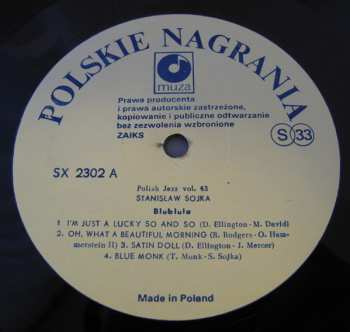 LP Stanisław Sojka: Blublula