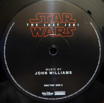 2LP John Williams: Star Wars: The Last Jedi (Original Motion Picture Soundtrack)
