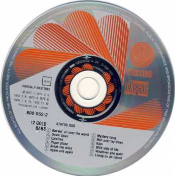 5CD/Doos Status Quo: 5 Original Albums