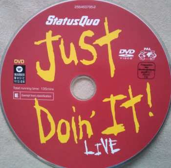 DVD Status Quo: Just Doin' It Live
